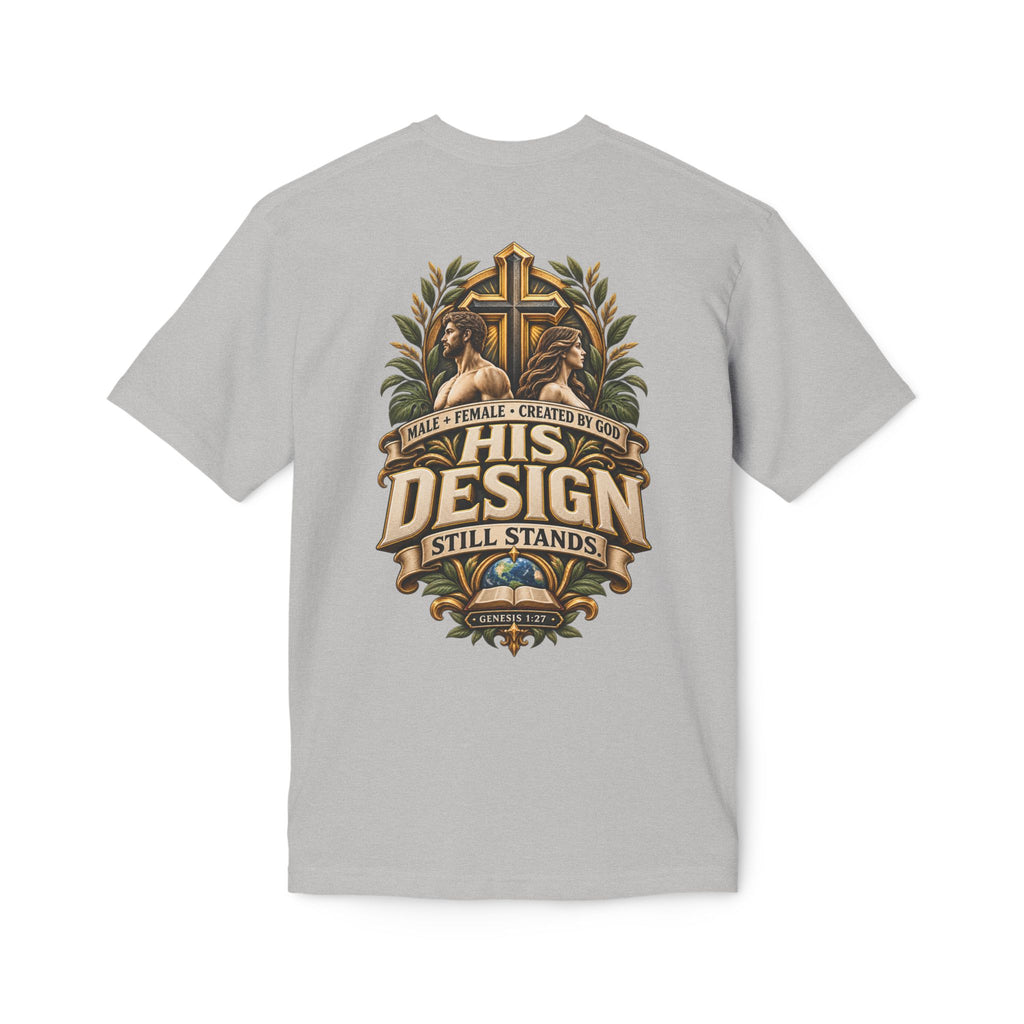 “His Design Still Stands”
