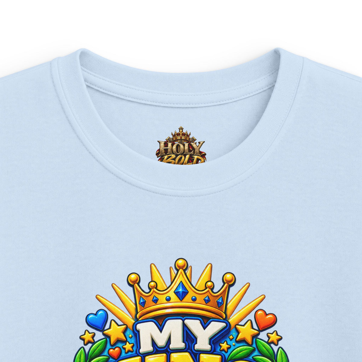 Kids Tee — "My King Is Alive! He Is Risen"