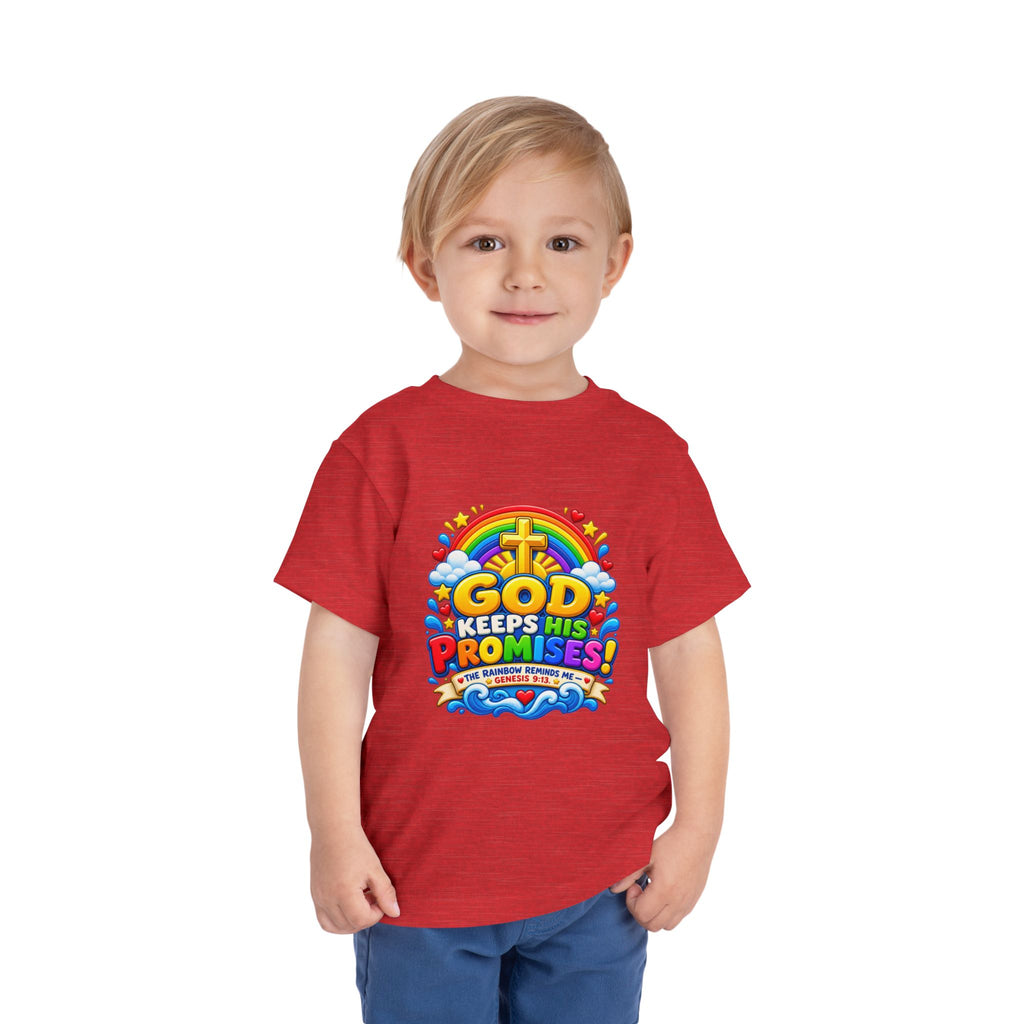 Toddler Tee — “God Keeps His Promises”