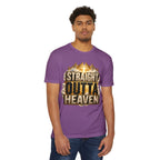 Straight Outta Heaven T-Shirt — Bold Religious Graphic Tee