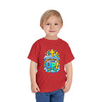 Toddler Tee — "When the World Looks Down, I Look Up"