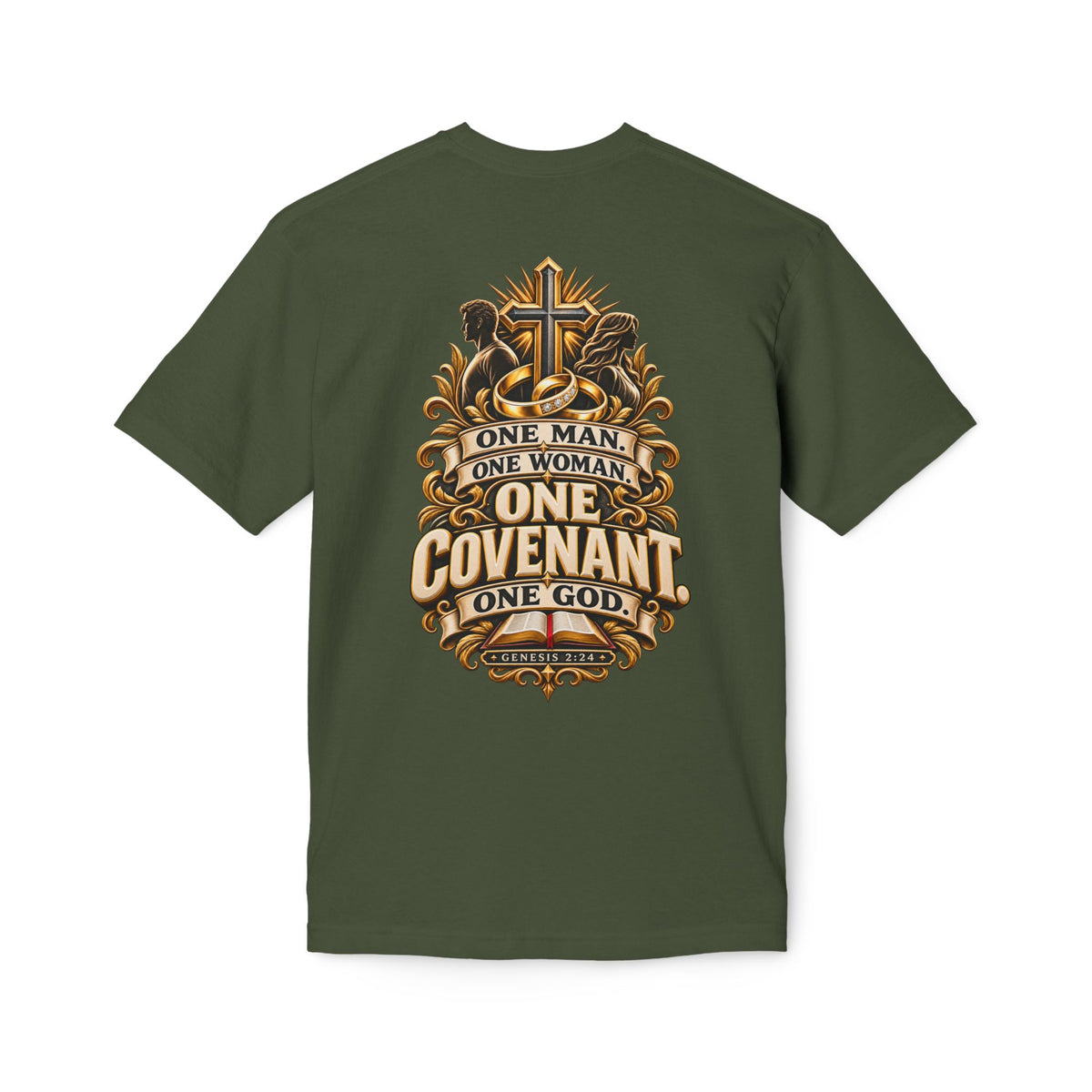“One Man One Woman One Covenant One God”