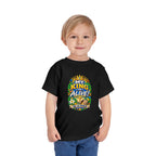 Toddler Tee — "My King Is Alive! He Is Risen"