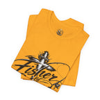 Christian 'Fisher of Men' T-Shirt — Matthew 4:19 Fishing Faith Tee