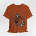 Christian 'Fisher of Men' T-Shirt — Matthew 4:19 Fishing Faith Tee