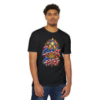 American Flag Styled Christ Gang Tee
