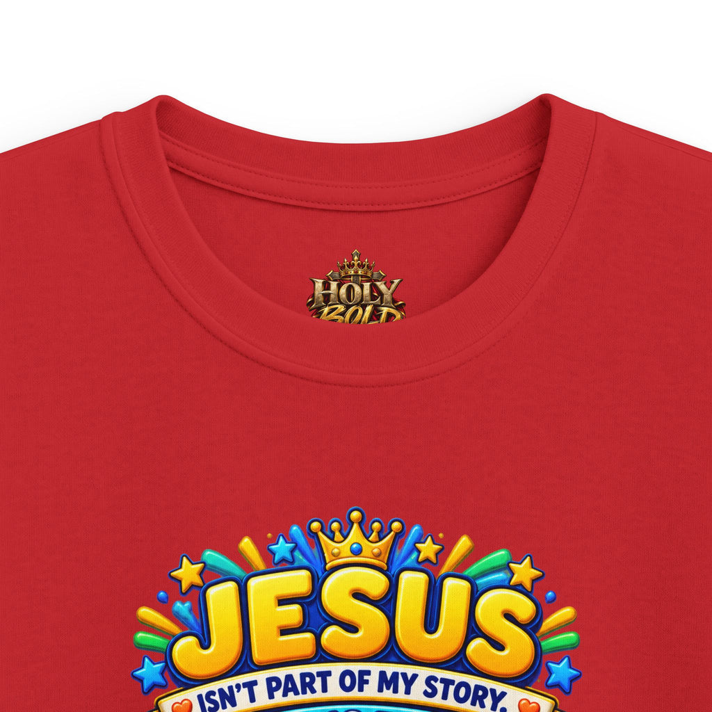 Kids Jesus Alpha Omega T-Shirt — "Beginning and the End" Christian Tee