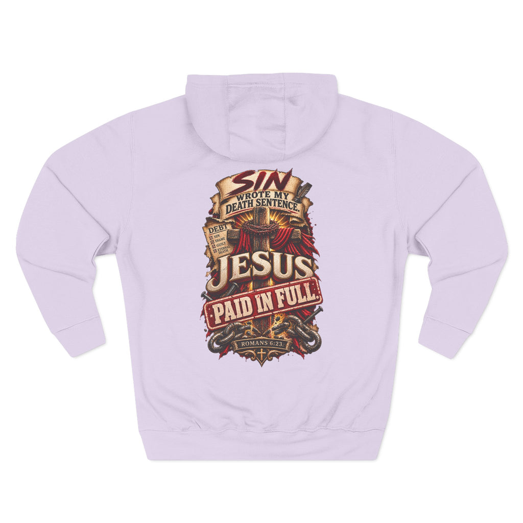 Jesus Paid in Full - Graphic Fleece Pullover