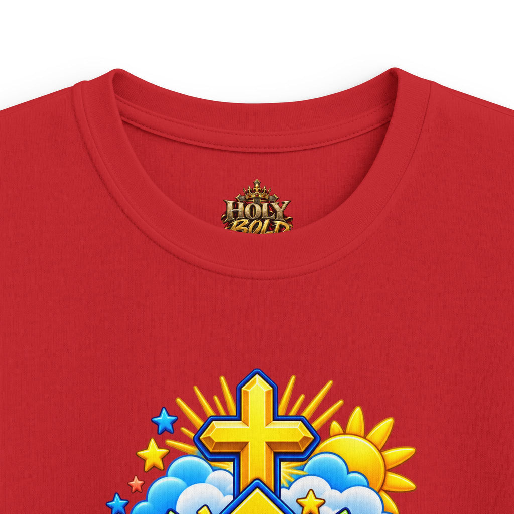 Kids Tee - "Eyes Up, Faith On"
