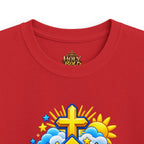 Kids Tee - "Eyes Up, Faith On"