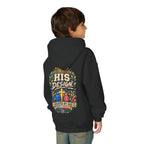 Youth Hoodie — "His Design, Created by God"