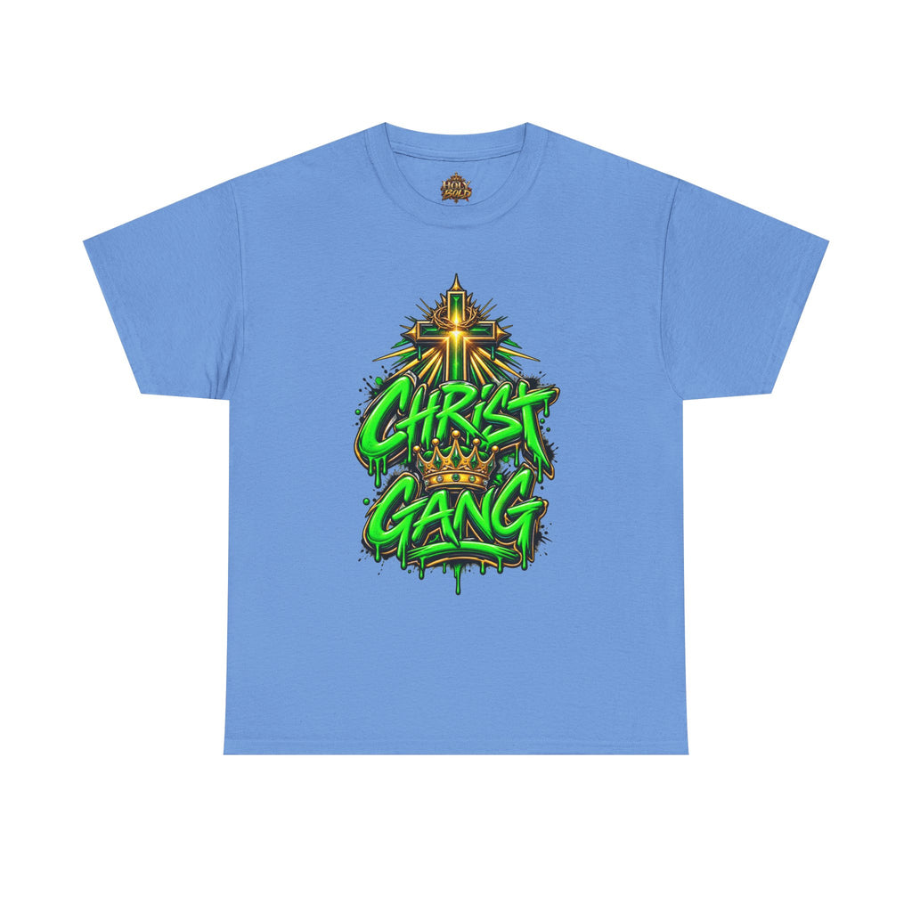 Neon Green Christ Gang Streetwear T-Shirt