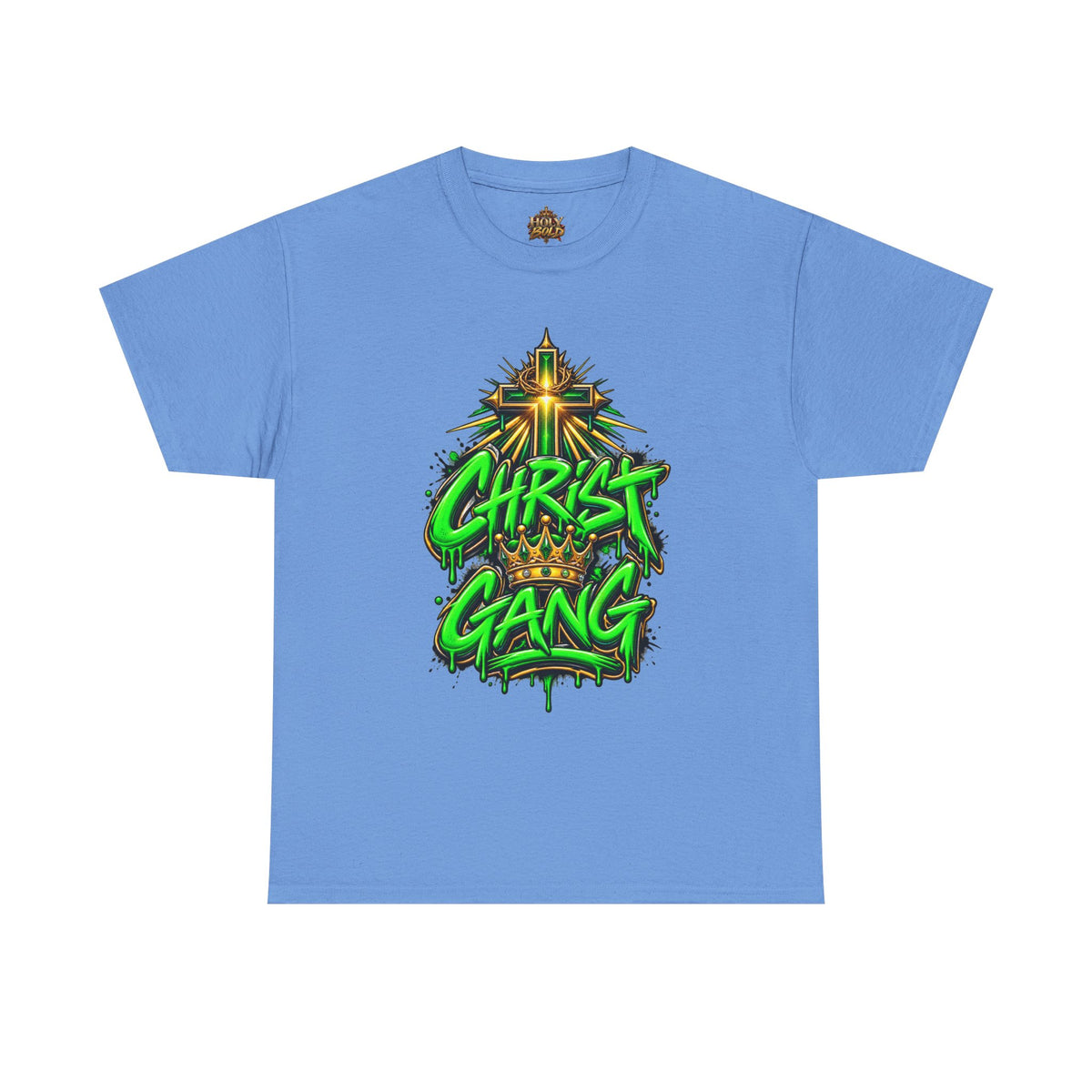 Neon Green Christ Gang Streetwear T-Shirt