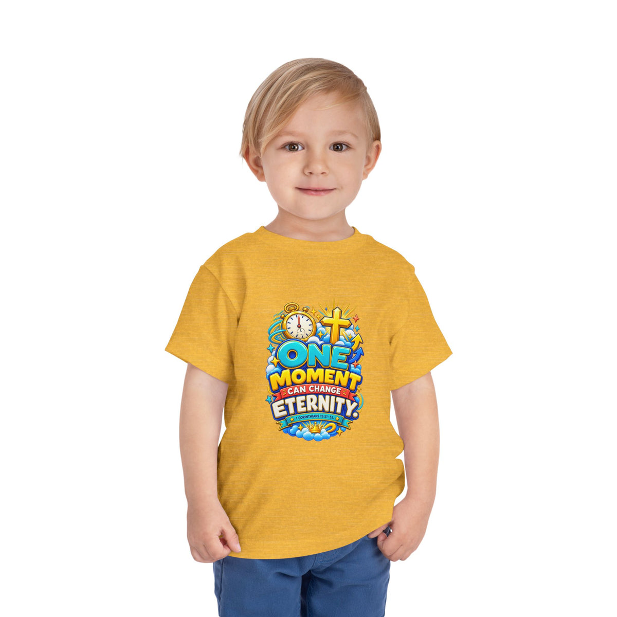 Toddler Tee — "One Moment Can Change Eternity"