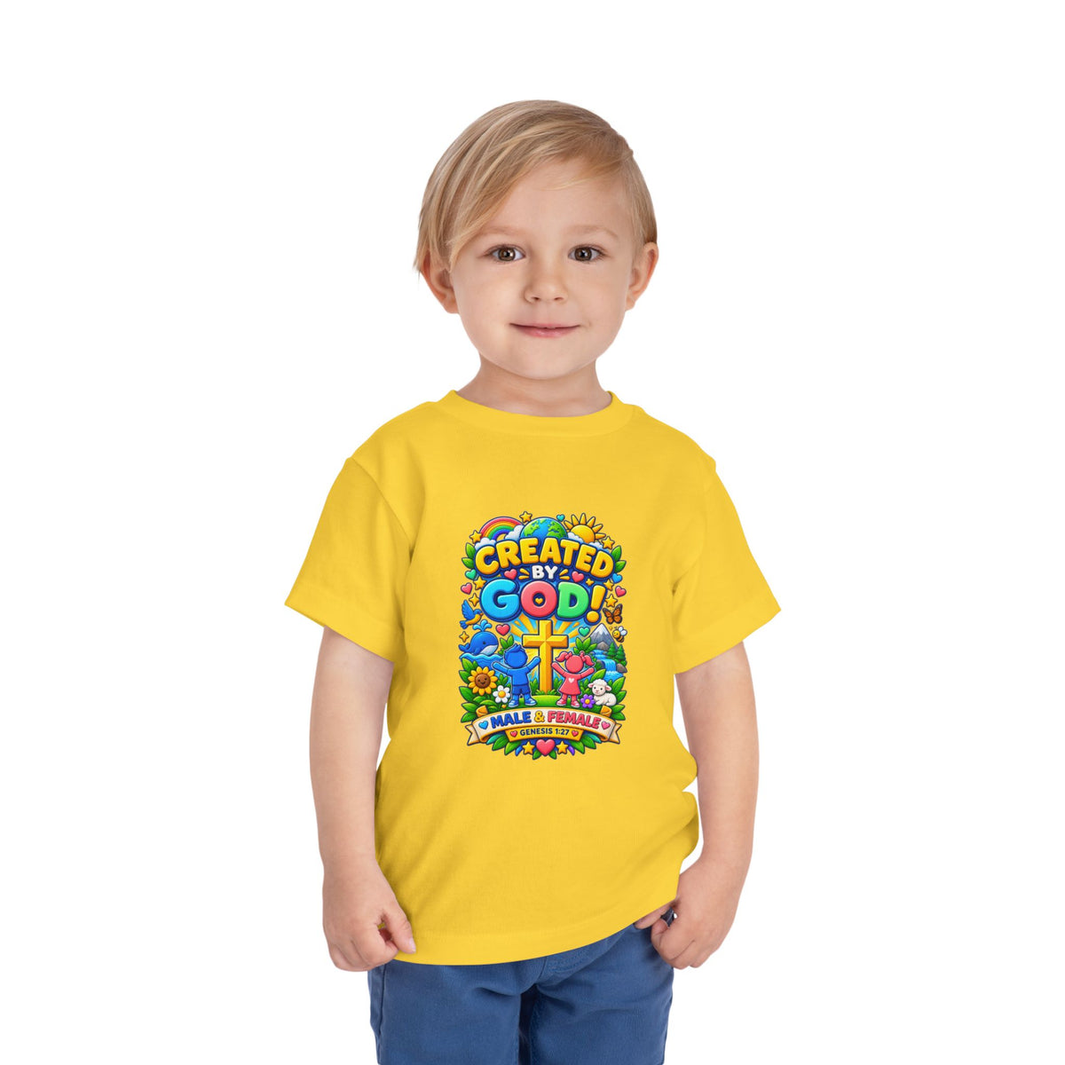 Created by God Toddler Tee