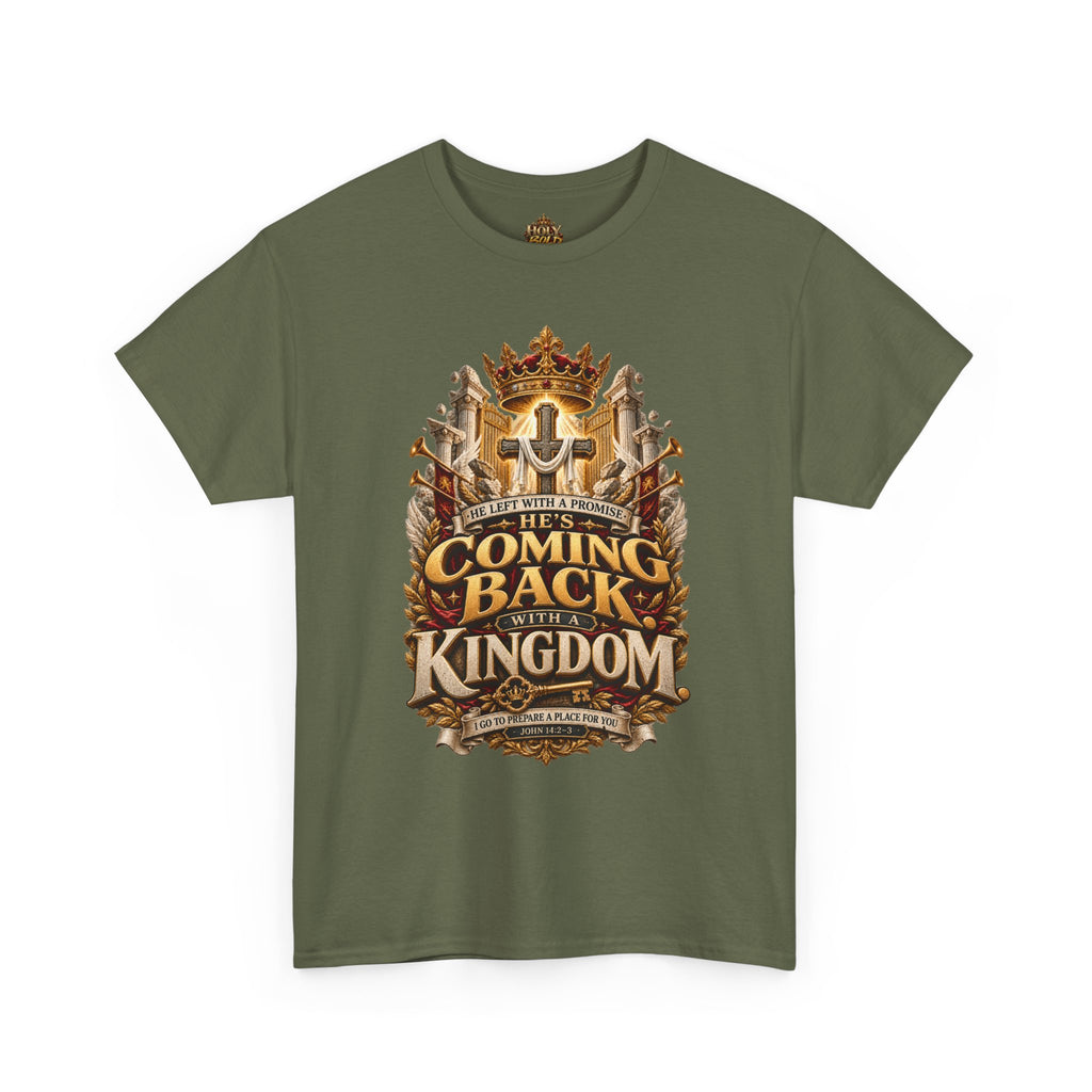 Kingdom Return Tee — "He's Coming Back"