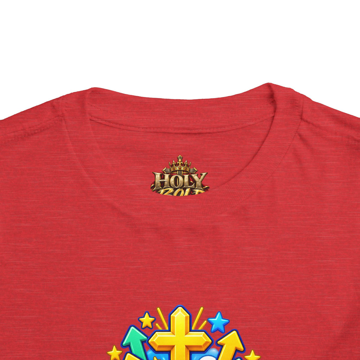 Toddler Tee — "When the World Looks Down, I Look Up"