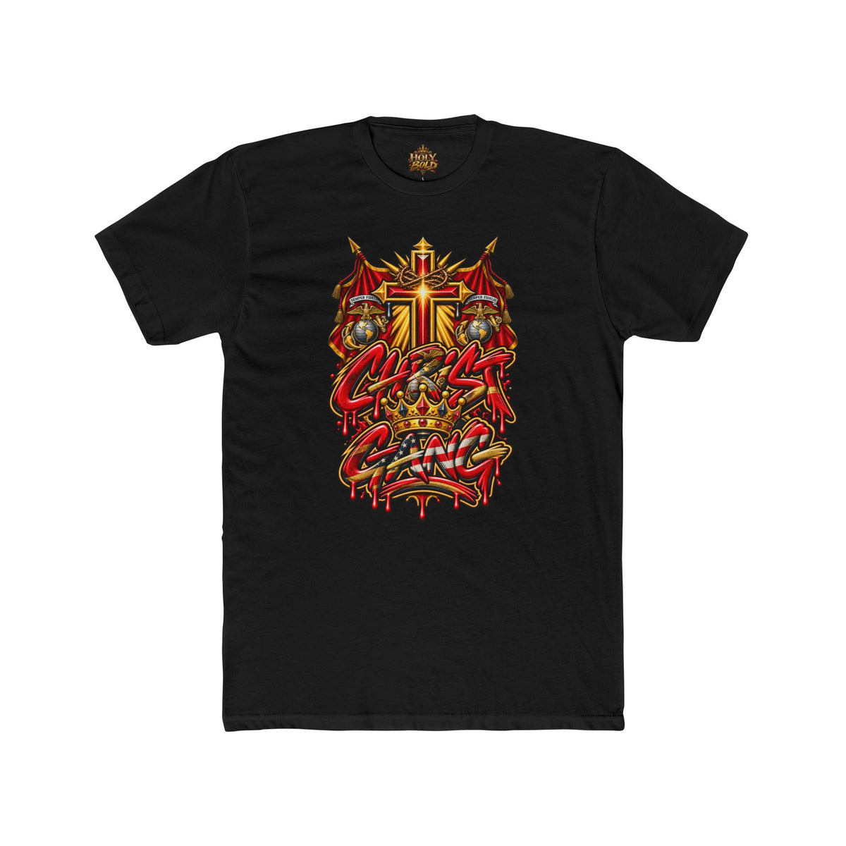 United States Marine Corps Christ Gang Graphic Tee