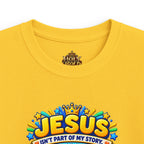 Kids Jesus Alpha Omega T-Shirt — "Beginning and the End" Christian Tee