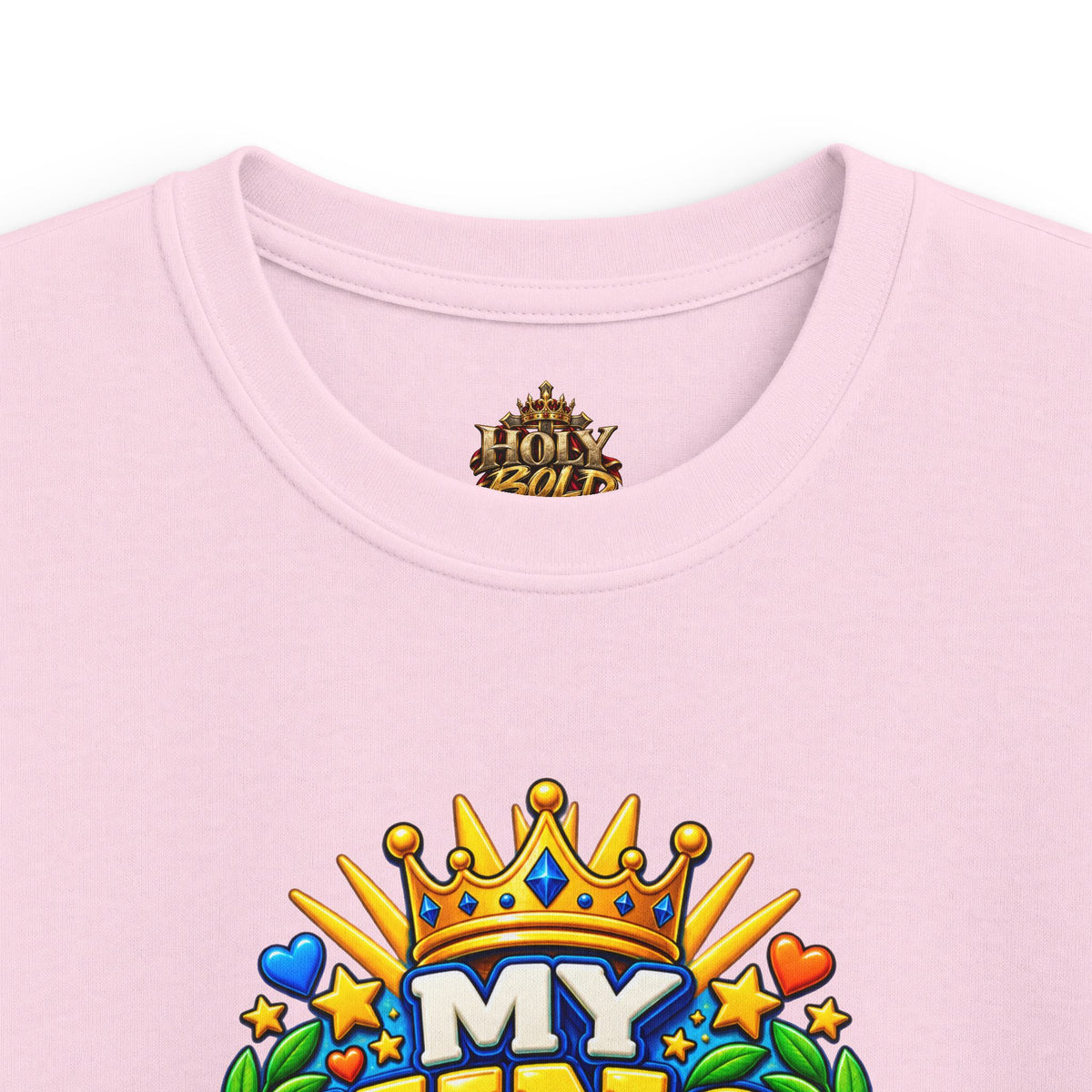 Kids Tee — "My King Is Alive! He Is Risen"