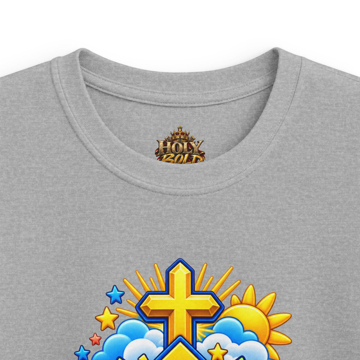 Kids Tee - "Eyes Up, Faith On"