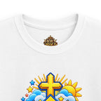 Kids Tee - "Eyes Up, Faith On"