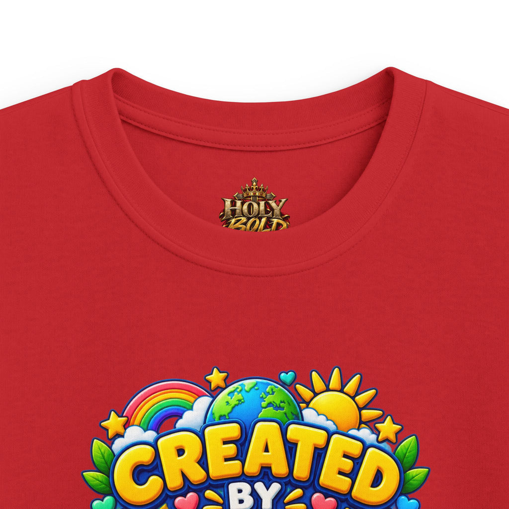 Kids Tee — "Created by God"
