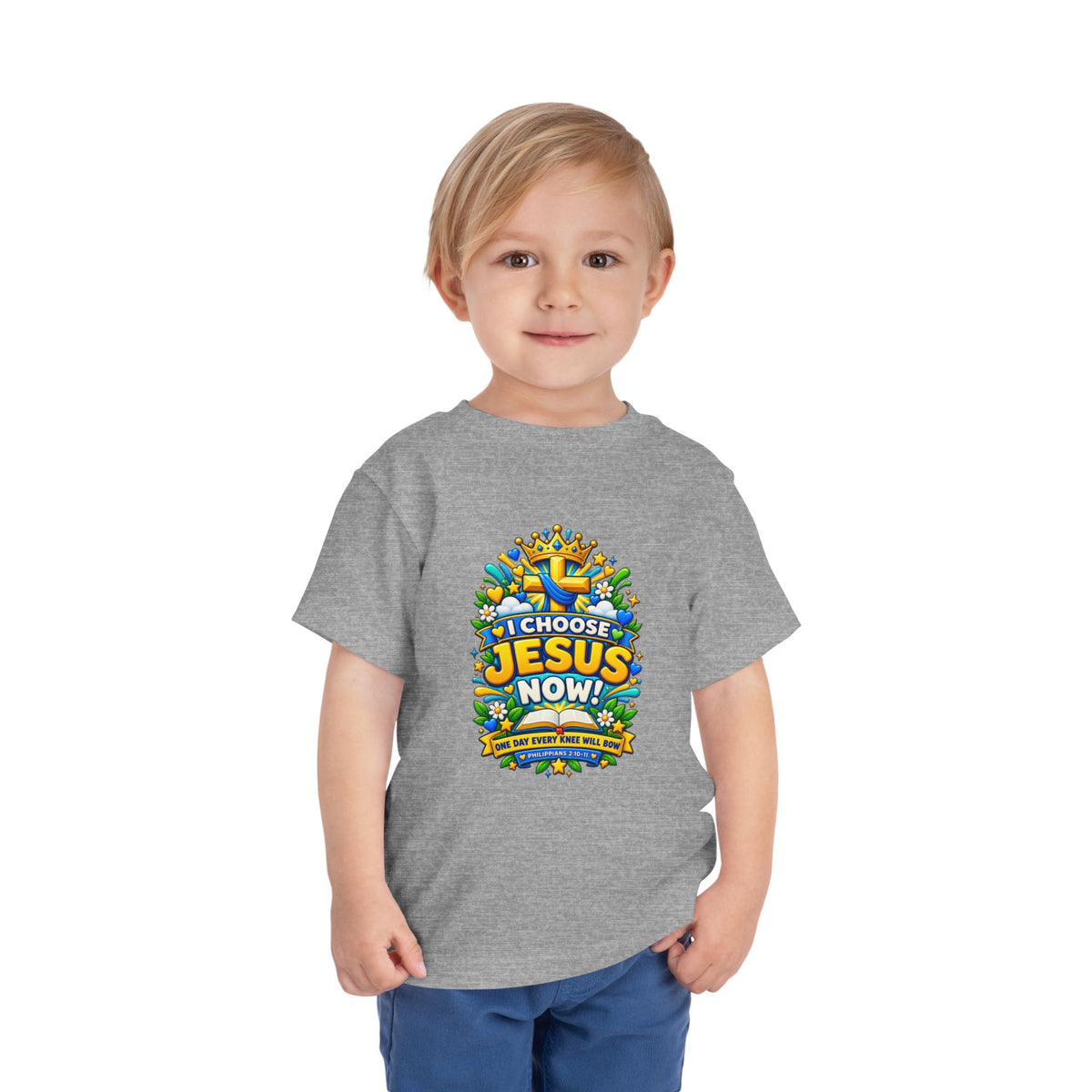I Choose Jesus Now Toddler Tee