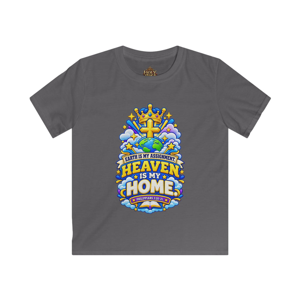 Kids Tee — "Heaven Is My Home"