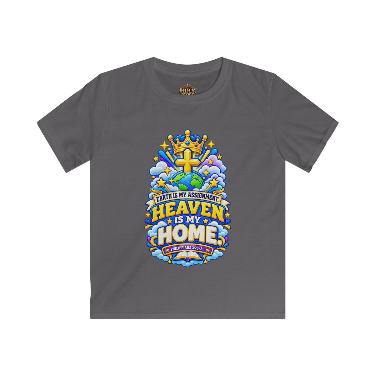 Kids Tee — "Heaven Is My Home"