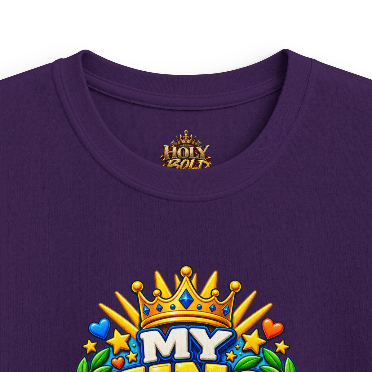Kids Tee — "My King Is Alive! He Is Risen"