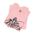 Christian 'Fisher of Men' T-Shirt — Matthew 4:19 Fishing Faith Tee