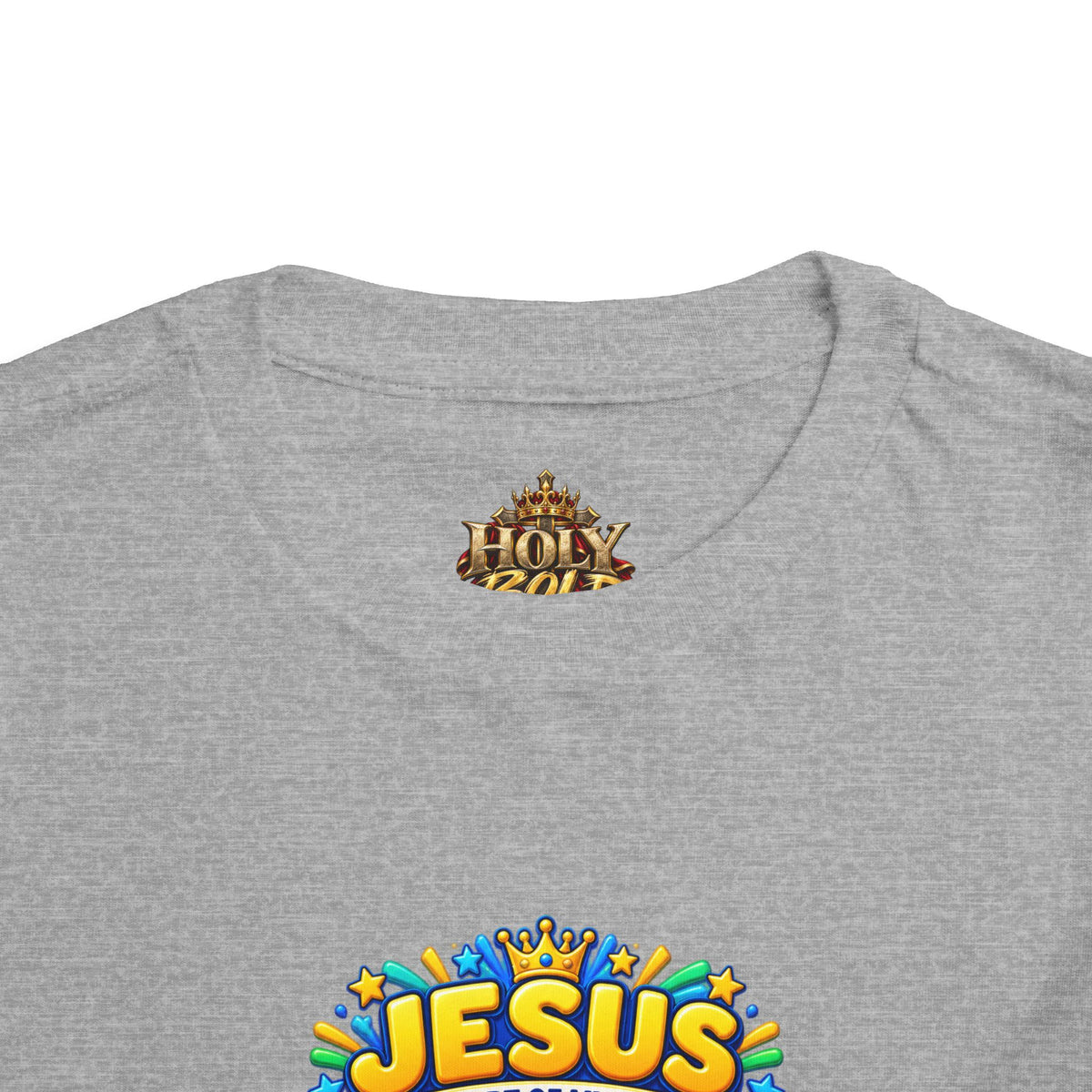 Toddler Tee — "Jesus is the Alpha and Omega"