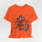 Christian 'Fisher of Men' T-Shirt — Matthew 4:19 Fishing Faith Tee