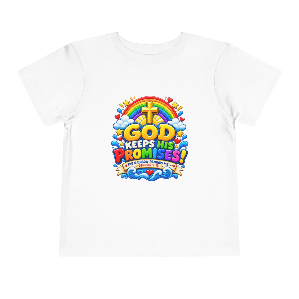 Toddler Tee — “God Keeps His Promises”
