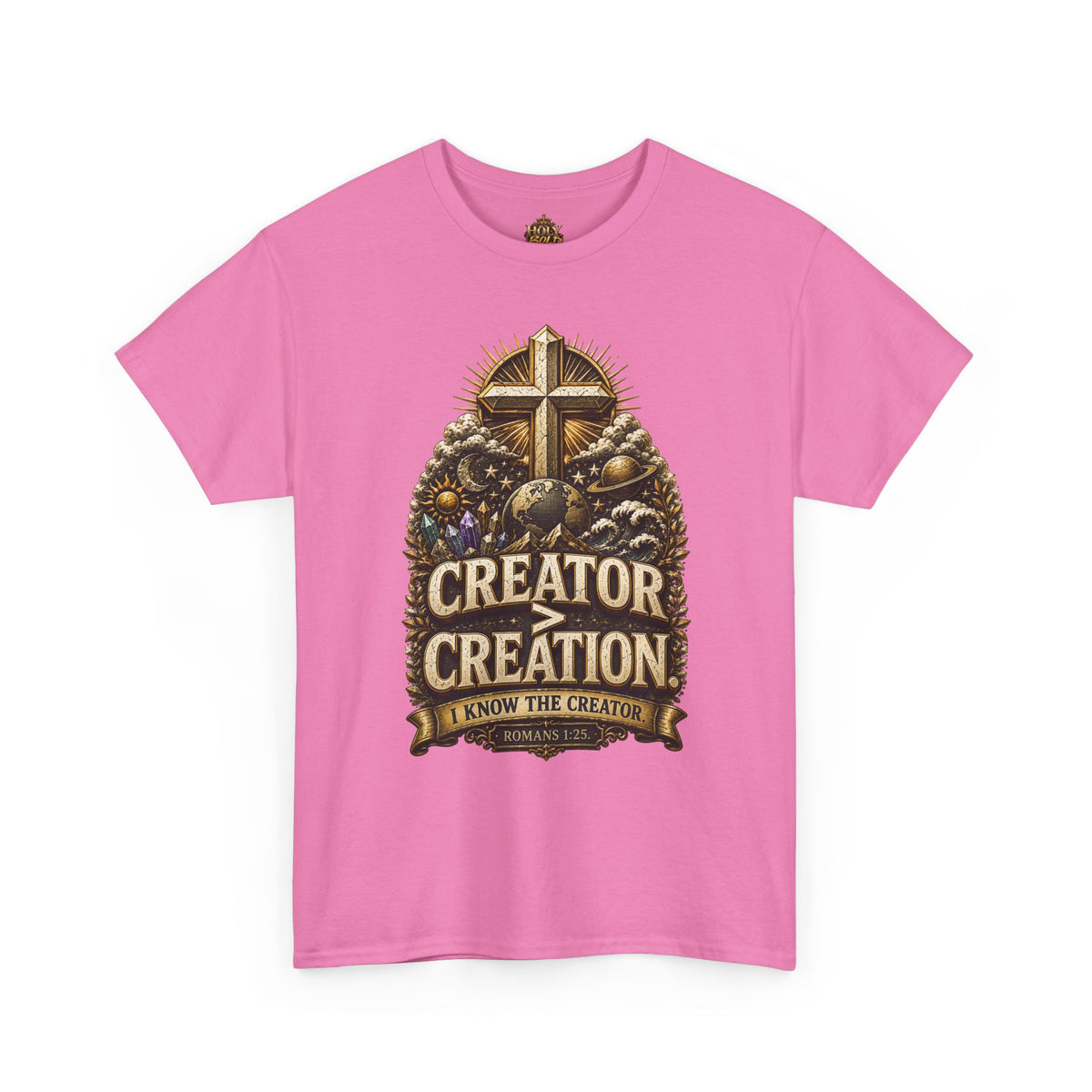 Creator of Creation Christian T‑Shirt — I Know The Creator Gospel Tee