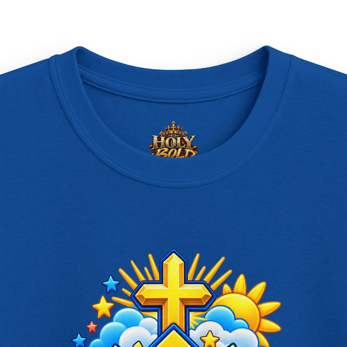 Kids Tee - "Eyes Up, Faith On"