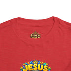 Toddler Tee — "Jesus is the Alpha and Omega"