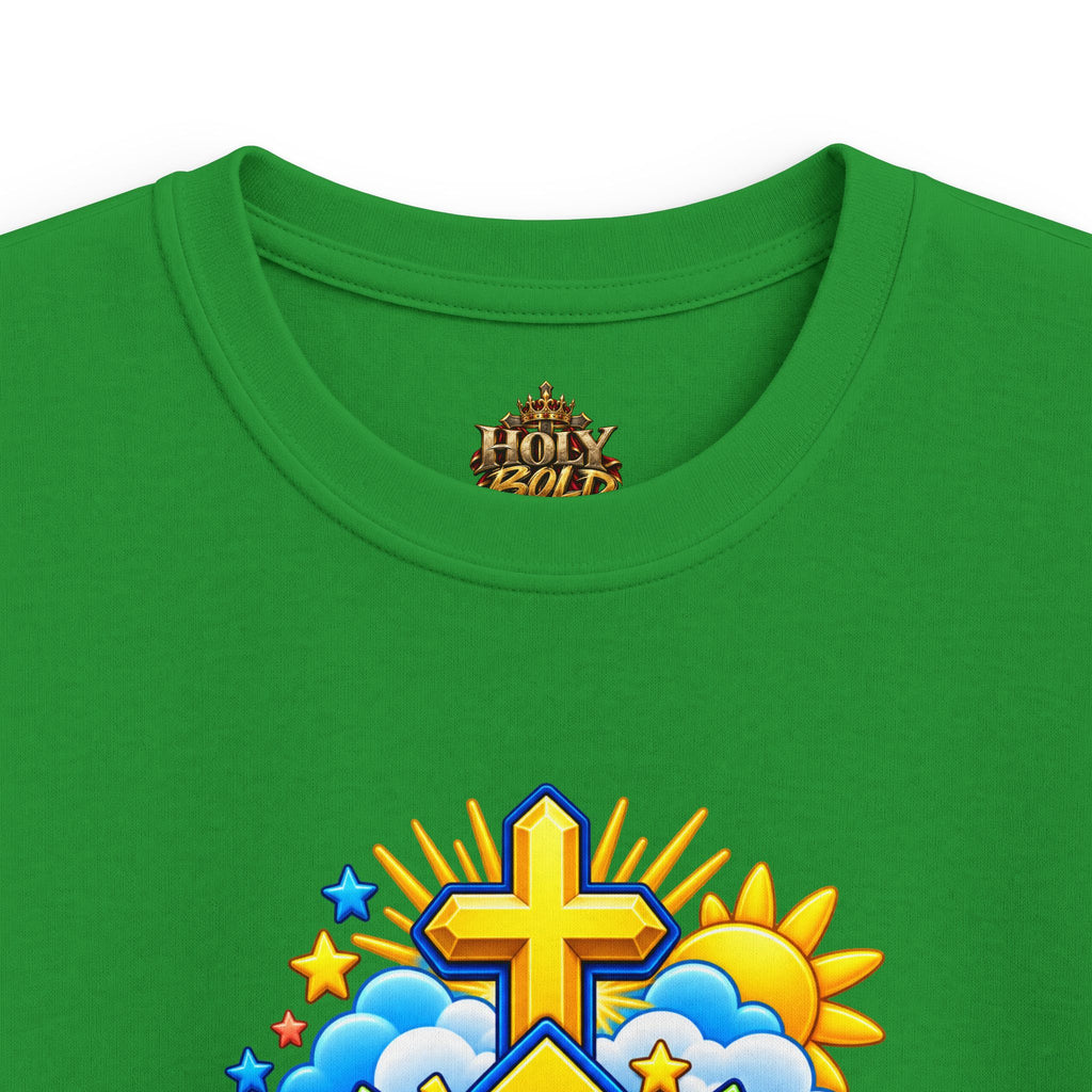 Kids Tee - "Eyes Up, Faith On"