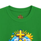 Kids Tee - "Eyes Up, Faith On"