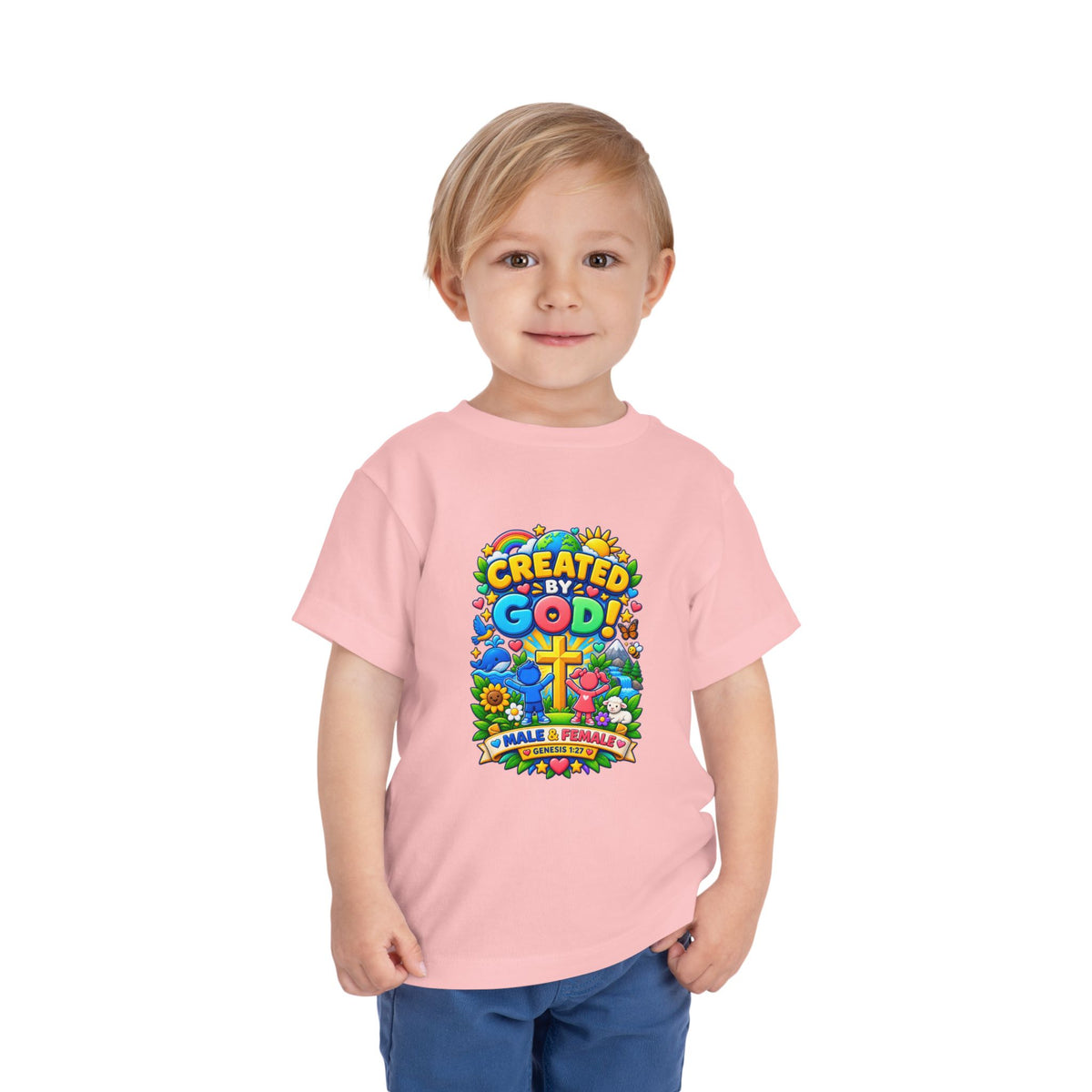 Created by God Toddler Tee