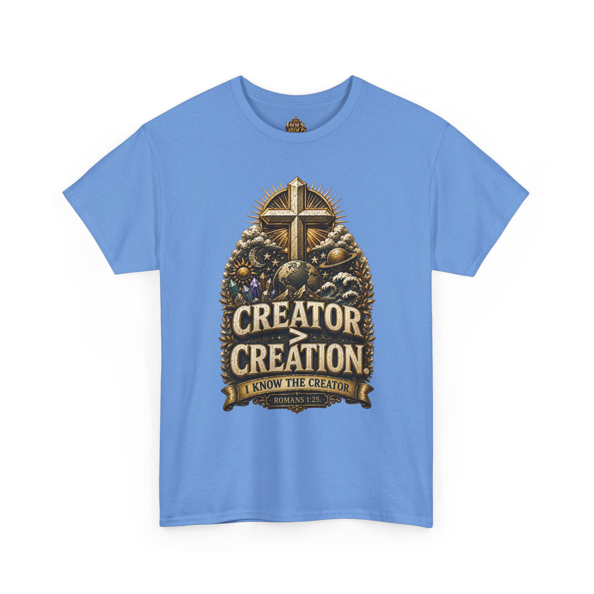 Creator of Creation Christian T‑Shirt — I Know The Creator Gospel Tee