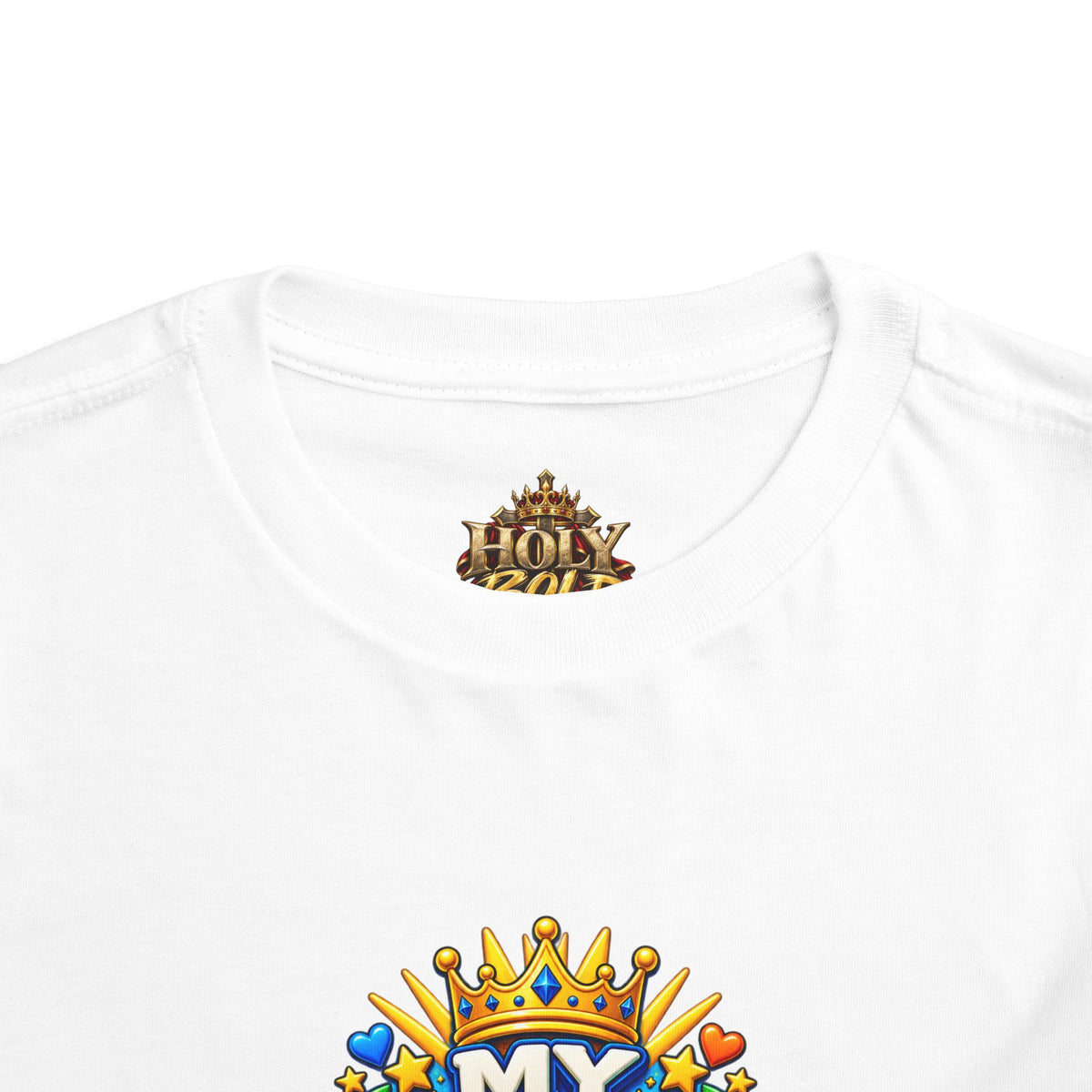 Toddler Tee — "My King Is Alive! He Is Risen"