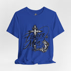 Christian 'Fisher of Men' T-Shirt — Matthew 4:19 Fishing Faith Tee