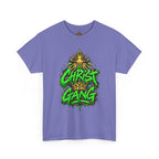 Neon Green Christ Gang Streetwear T-Shirt