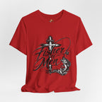 Christian 'Fisher of Men' T-Shirt — Matthew 4:19 Fishing Faith Tee