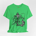 Christian 'Fisher of Men' T-Shirt — Matthew 4:19 Fishing Faith Tee