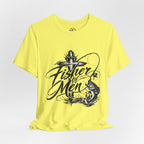Christian 'Fisher of Men' T-Shirt — Matthew 4:19 Fishing Faith Tee