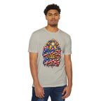 American Flag Styled Christ Gang Tee