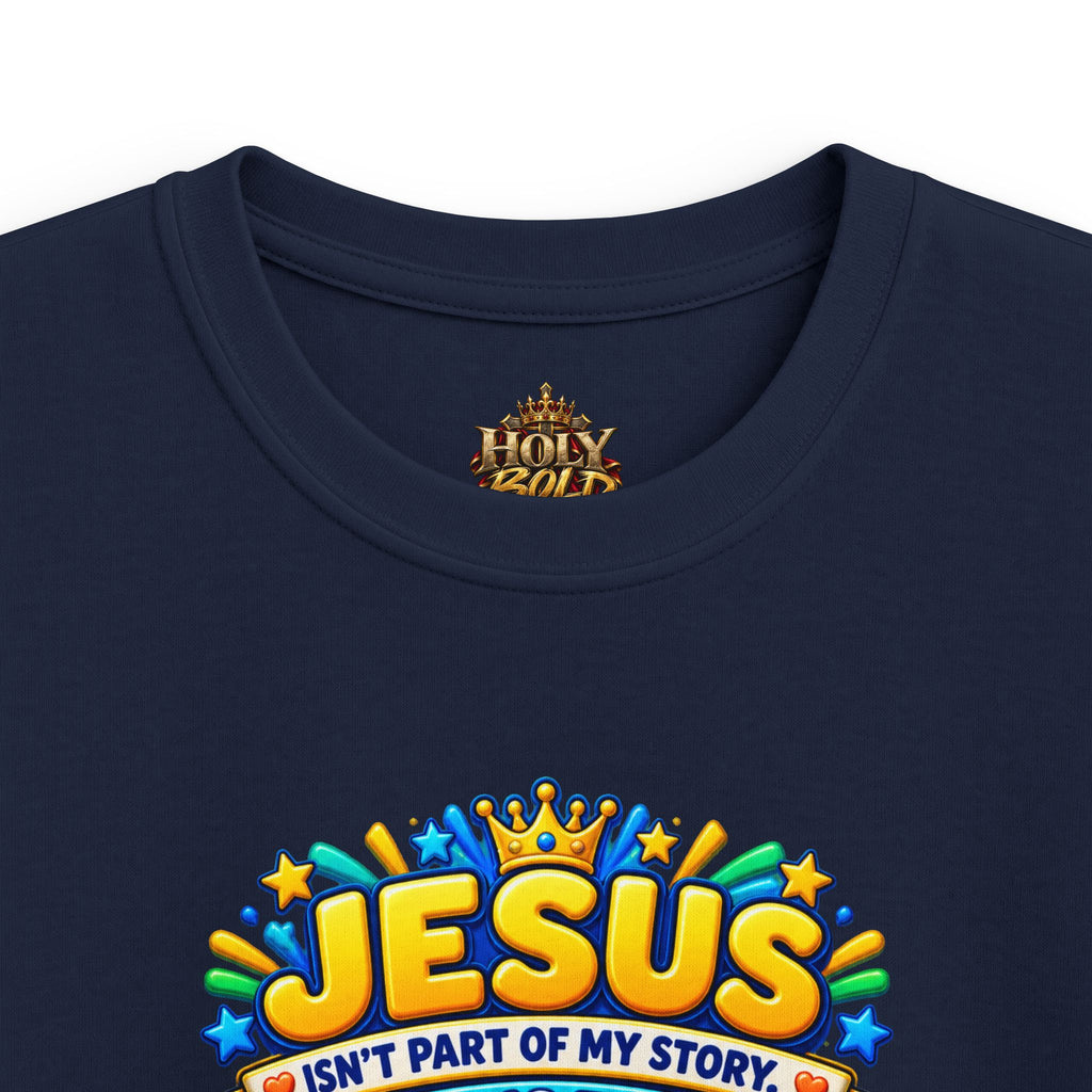 Kids Jesus Alpha Omega T-Shirt — "Beginning and the End" Christian Tee